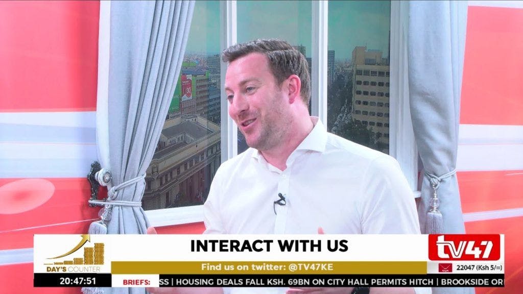 ecoligo Gründer Martin Baart im Interview mit TV47 Kenia