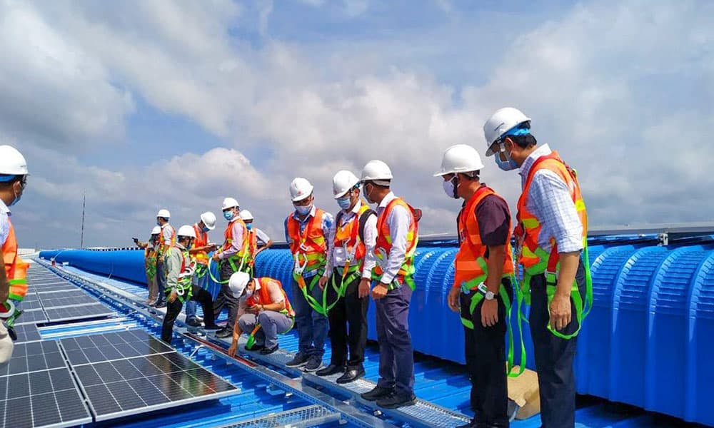 246 kWp Solaranlage - Dong Nam Viet Packaging III