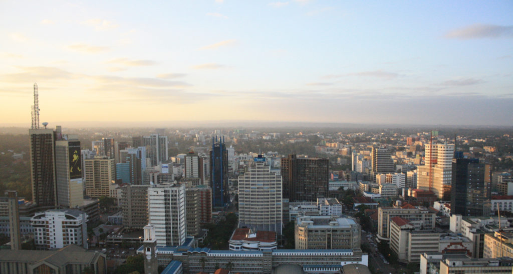 El horizonte de Nairobi