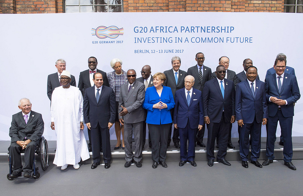 G20-Afrika-Partnerschaft. 